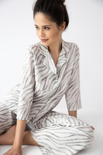 Sensis Emory 7/8 bej – pijama damă 100% vâscoză