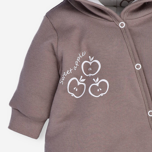 ABN-5309/CZE Salopetă din bumbac organic Happy Apples Nini