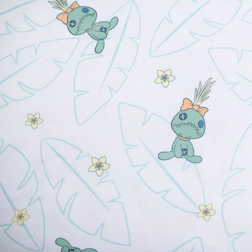 Jerry Fabrics Lenjerie de pat din bumbac Lilo & Stitch Tropical Hugs 100x135 40x60