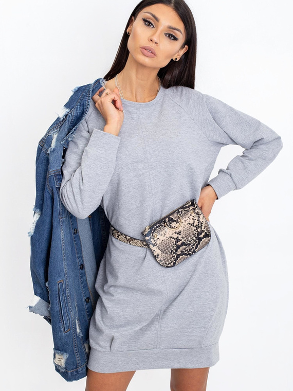 RV-TU-5184.93P Rochie Paris dama - gri