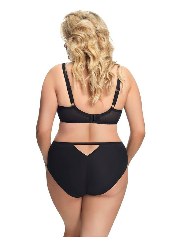 Gorsenia K 672 Martynika Chiloți de damă - negru