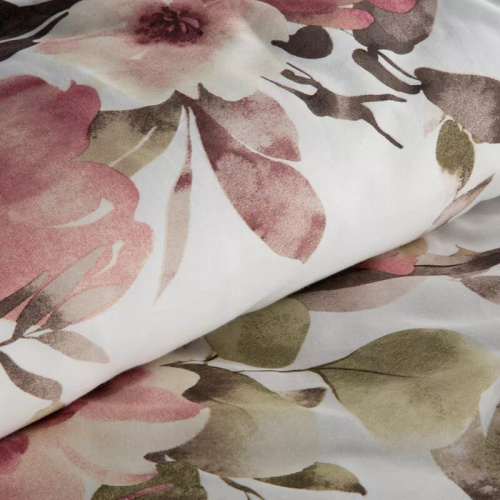 Eurofirany SPRING 74 lenjerie pat 100% bumbac satinat Oeko-Tex