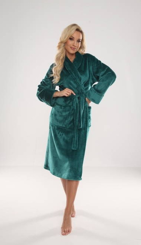 628 Abigail Halat de baie lung Forex pentru femei - verde