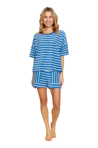 7226 Pijamale de damă Doctor Nap - albastru