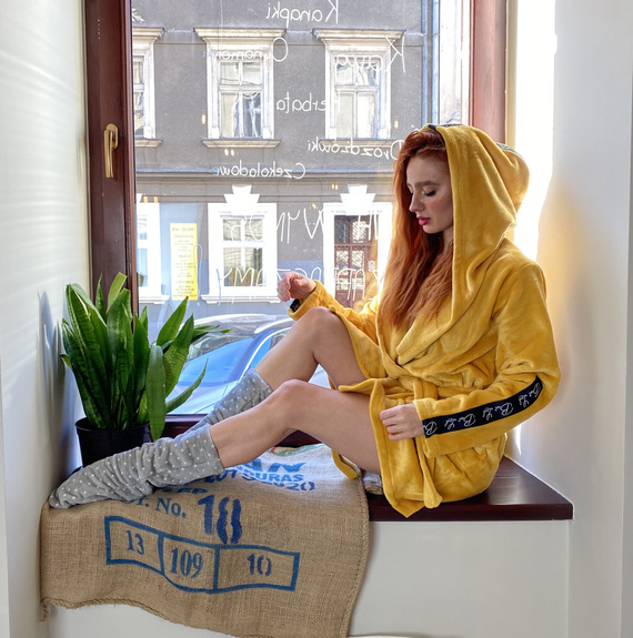 626 Abigail Halat scurt pentru femei Forex - miere