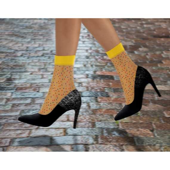 Șosete de damă din nailon Sesto Senso, bej