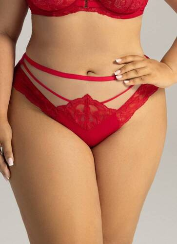 2157 AVA Chiloți de damă - roșii