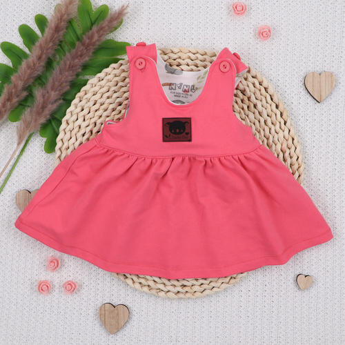 Rochiță pentru bebeluși Circus Nini – 100% bumbac organic