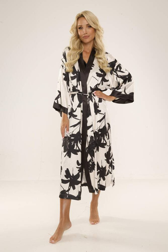 734 Brianna Halat de baie pentru femei De Lafense - negru