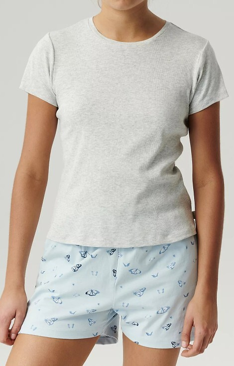 NLP-490/01 ​​Pijama Atlantic pentru femei - albastru