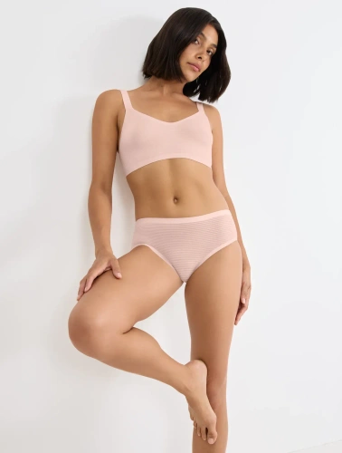 Chiloți hipster sloggi ZERO Feel Air fără cusături cherry pink