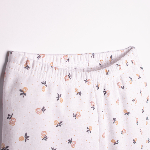 Nicol 220036 pijama fete 100% bumbac moale confortabil flori