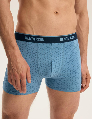 Bokserki bărbați Henderson 44515 Brex2 2-pack bumbac cu talie lată și logo