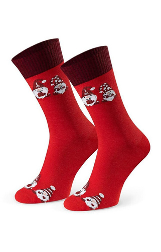 Art.136 Ciorapi barbati de Craciun Steven red 173 – Modele de Craciun, bumbac