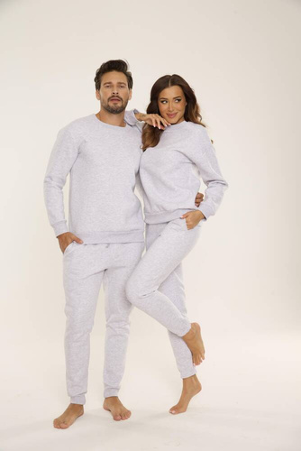 813 Indigo Trening de bărbați de la De Lafense - melange deschis