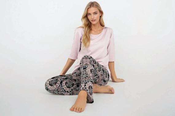 Desert Rose Momenti Per Me pijamale de dama roz