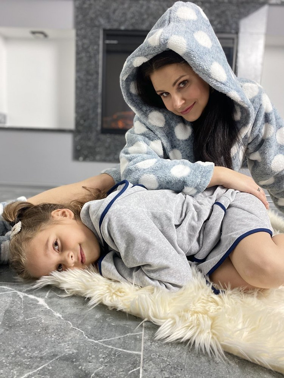 374 / 375 Halat de baie pentru copii Desiree - gri