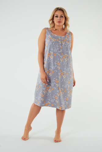 Nidri cămașă de noapte cu bretele largi Modă italiană - print