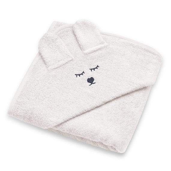 Prosop din bambus Yosoy cu urechi - natural