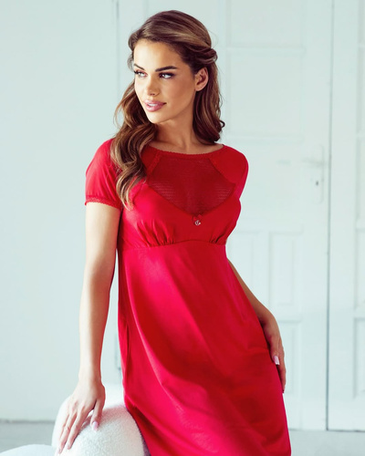 Cămașă de noapte Anika Eldar - roșie