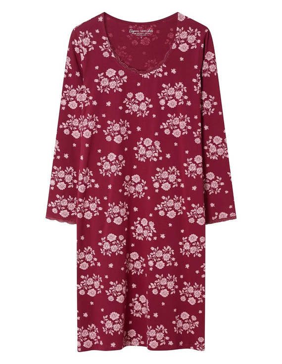 Henderson Greta 45407 Cămașă de noapte 100% bumbac dantelă Carmine