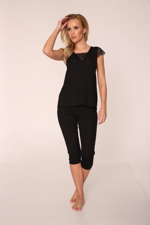 341 Fanny Pijama de damă Forex - negru