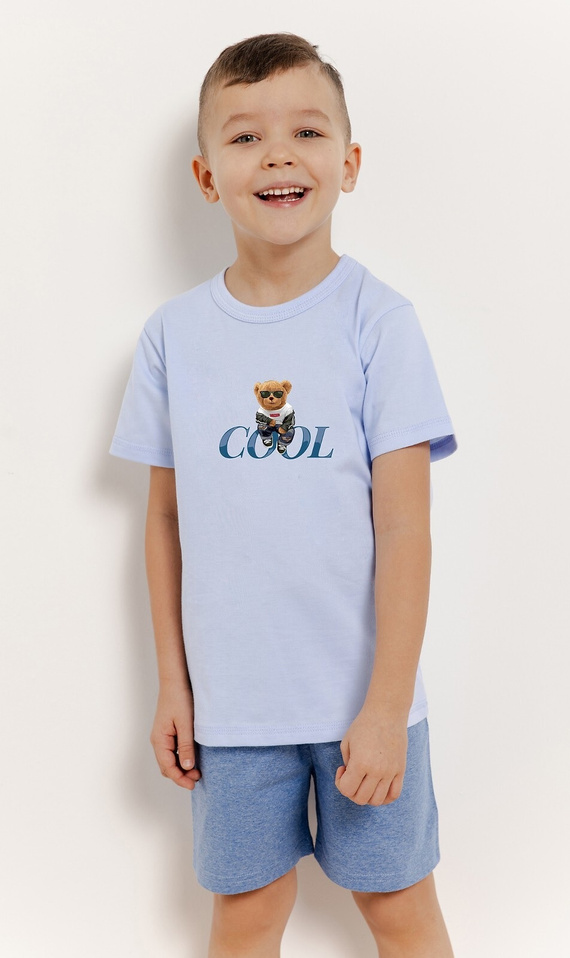 3410, 3411 Pijama băieți Lucas Taro - albastru