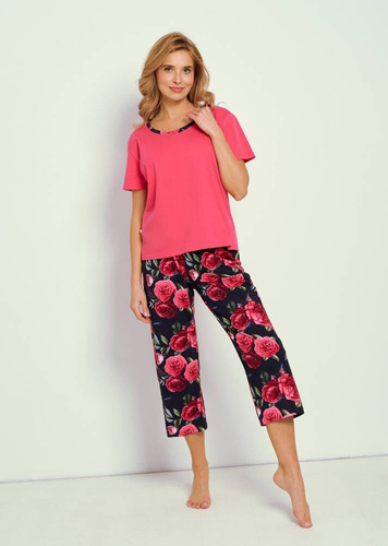 3345 Pijama femei Claire Taro - fucsia