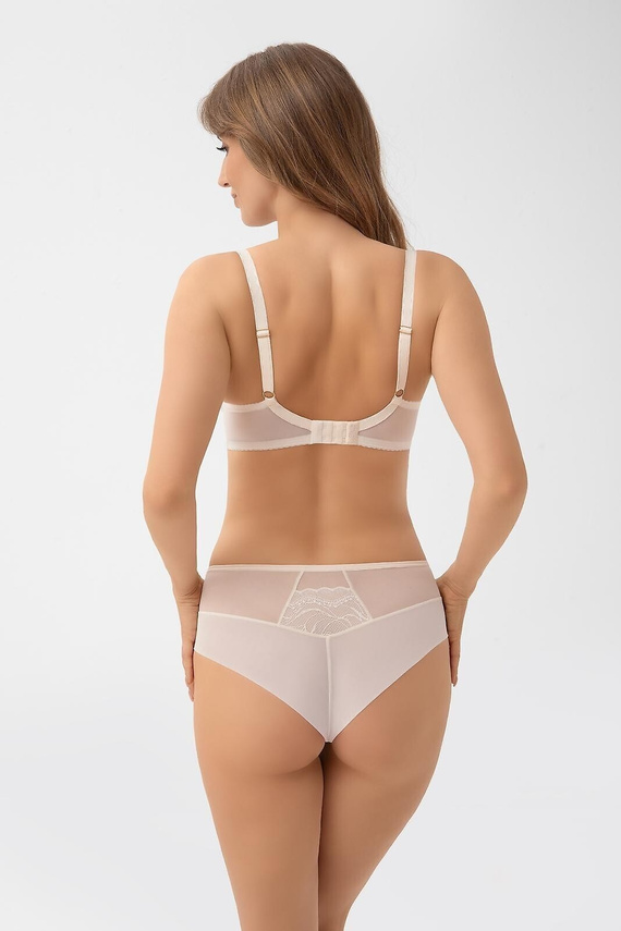Gorsenia B 011 Dora brazilieni biscuit confort și dantelă elegantă