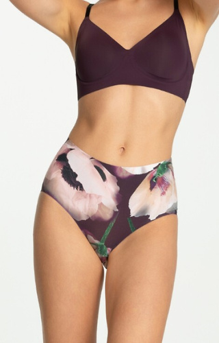 Julimex Velvet Bloom Simple Maxi chiloți de damă – model floral, fără cusături