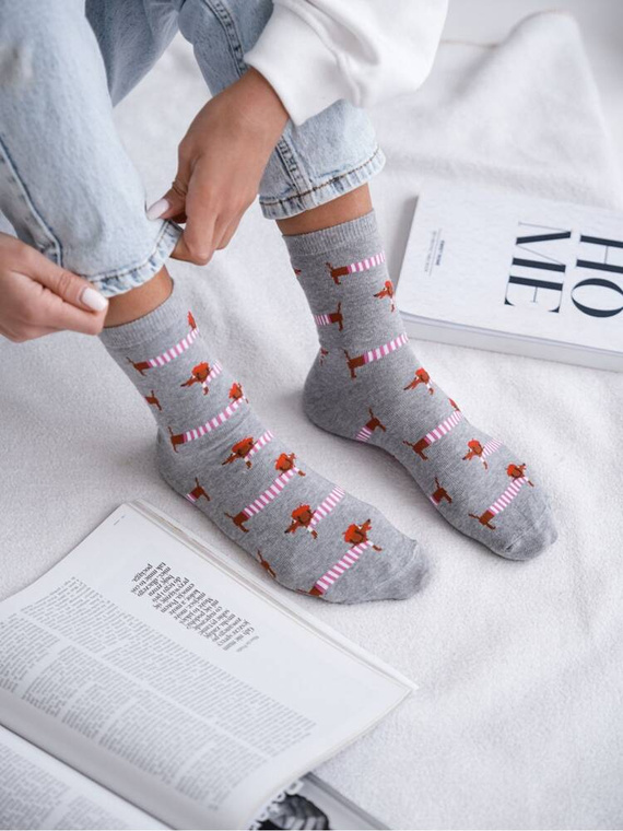 0200-141 Ciorapi dama Teckel Milena - Melange