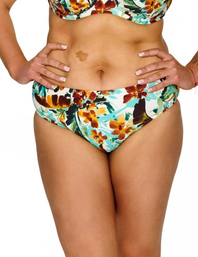 Chiloti bikini Gaia 1 Lupoline – talie înaltă și croială confortabilă
