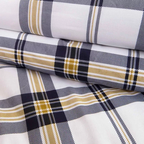 71482/1 Lenjerie de pat din bumbac în carouri Cottonlove Darymex