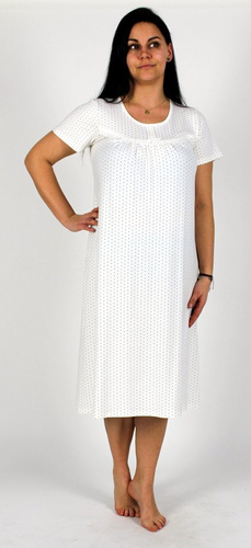 441 Juliette Forex cămașă de noapte - puncte ecru