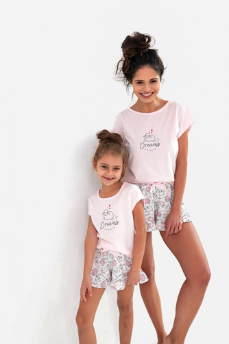 Sensis Lamb Kids Pijama pentru fete - roz