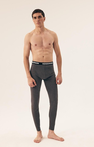 43010 Move 13 Chiloți lungi Henderson Move pentru bărbați, gri - bumbac, elastic