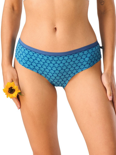 Chiloți Mini Bikini Key LPN 759 B26 A2 Turcoaz 2-Pack Bumbac 95%