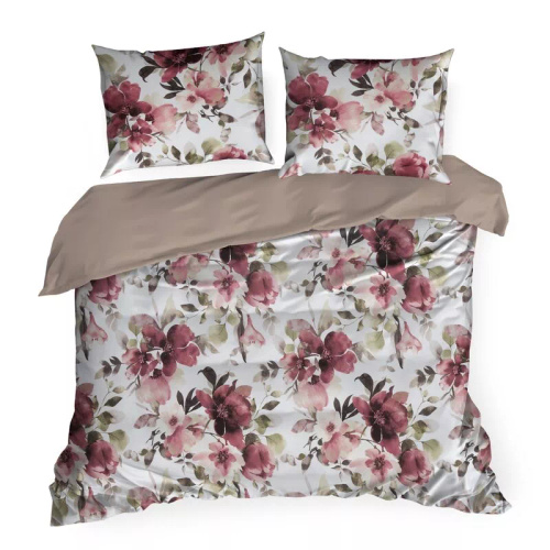 Eurofirany SPRING 74 lenjerie pat 100% bumbac satinat Oeko-Tex