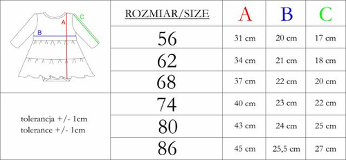 Rochie-body Nicol Tosia 225160 100% bumbac roz cu inimioare și volănașe