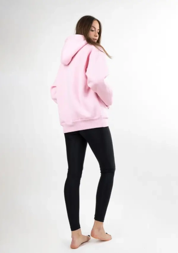 DK-K-B10 DKaren roz deschis - set de colanți și hanorac pentru femei, confortabil și elegant