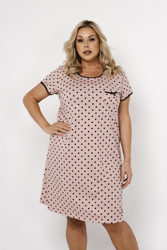 Cămașă de noapte cu mânecă scurtă Bonilla Italian Fashion - print