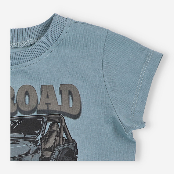 KAR-2009/NIE Tricou pentru baieti Lagarto Verde albastru