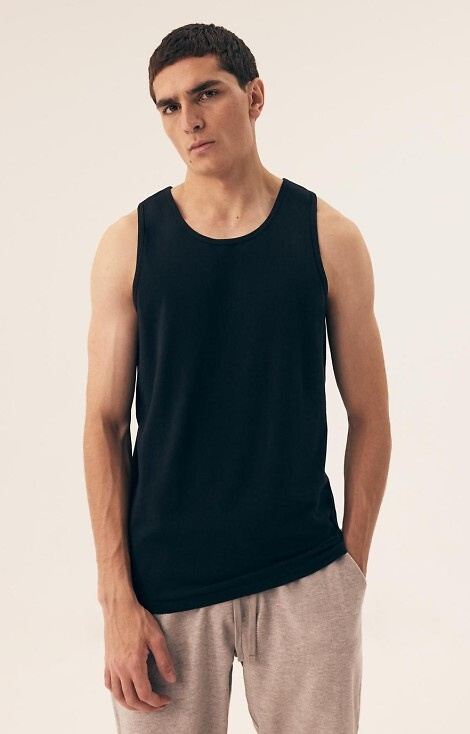 42978 Tricou bărbătesc Move 10 Henderson, negru – bumbac, 2 buc.