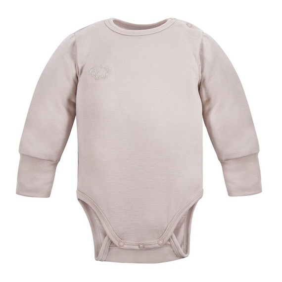 Body Merino din lana merinos Eevi - bej