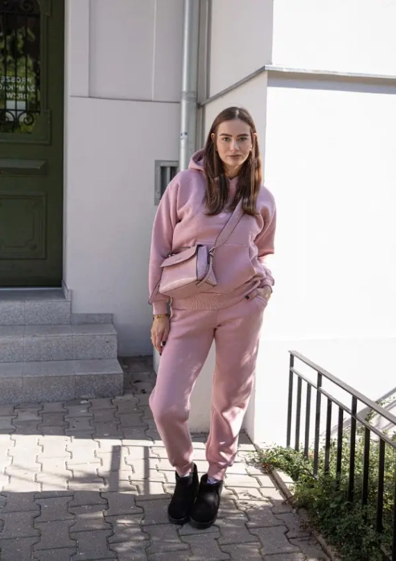 Set trening dama Randi Dkaren - roz pudrat