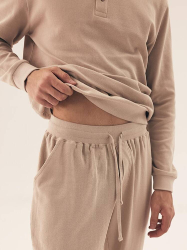 42638 Pijamale pentru bărbați Henderson Desert - bej