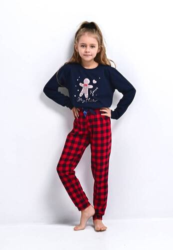 Amma Kids Sensis pijama pentru fete - albastru marin