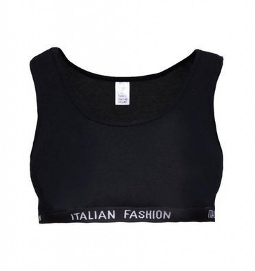 Nikola Sutien pentru fete, cu curea largă Italian Fashion- negru