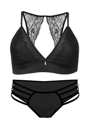 Ness Komplet damski DKaren czarny