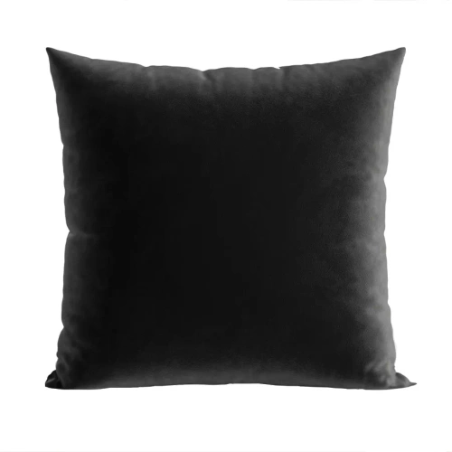 PBN286 Fetă de pernă de Crăciun cerb cu sclipici Marquisette negru